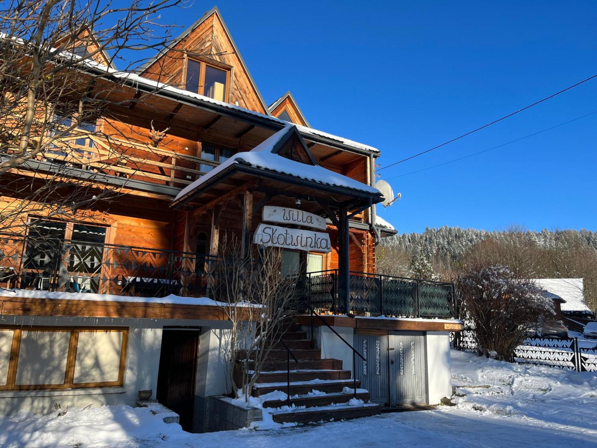 Willa Slotwinka Krynica Exterior foto